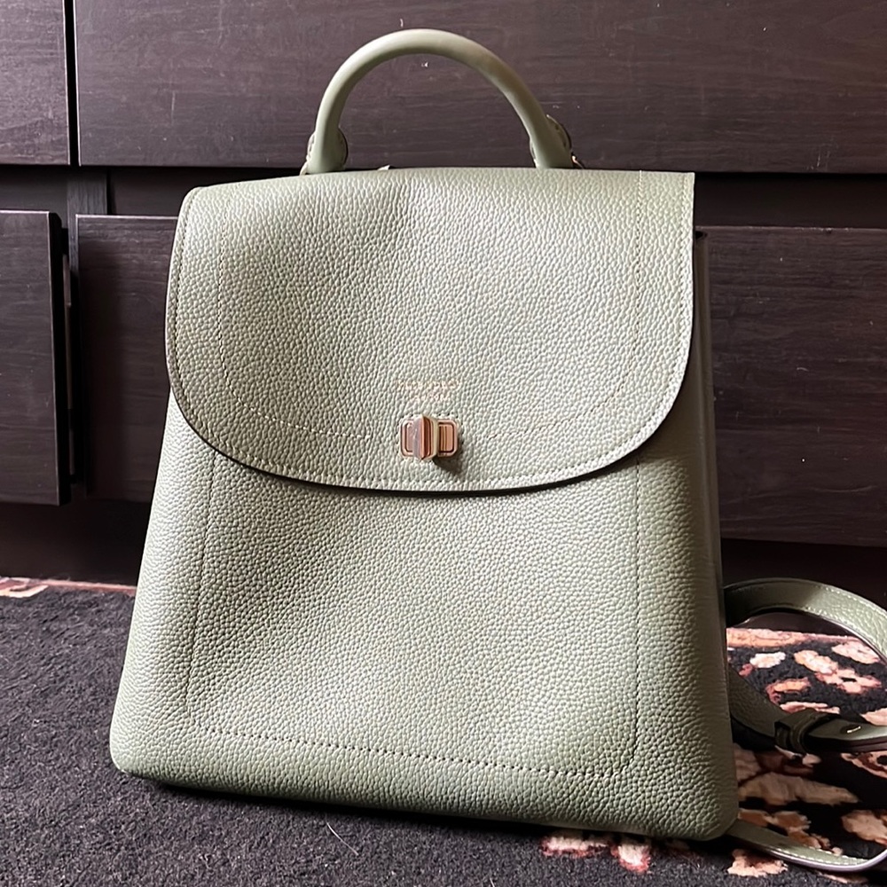 Kate spade leather backpack